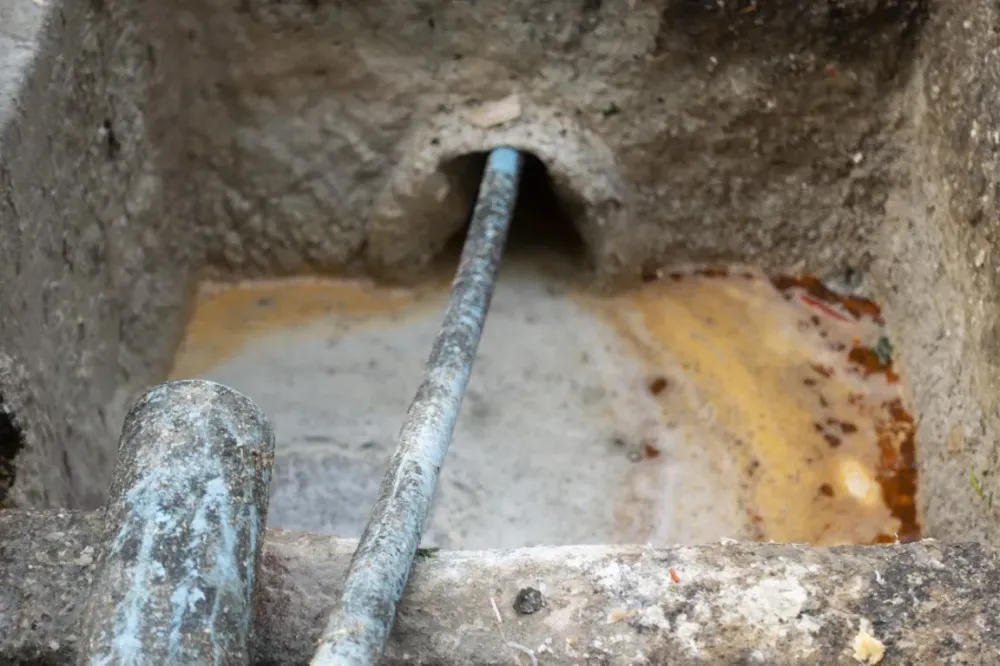 Bac à graisse à Sassenage